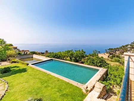 Villa vue mer, piscine privée - 8 pers., Villa 8 personnes à Banyalbufar - Photo 7