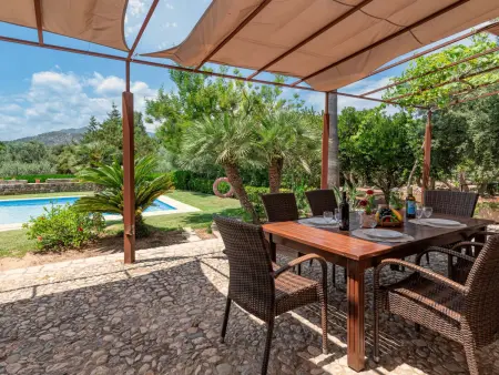 Villa avec piscine privée et vue montagne, Gite 6 personnes à Pollença - Photo 6