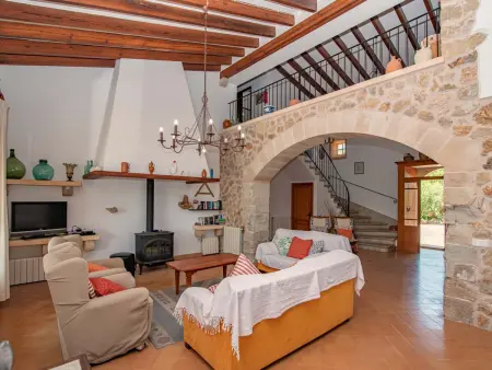 Villa avec piscine privée et vue montagne, Gite 6 personnes à Pollença - Photo 12