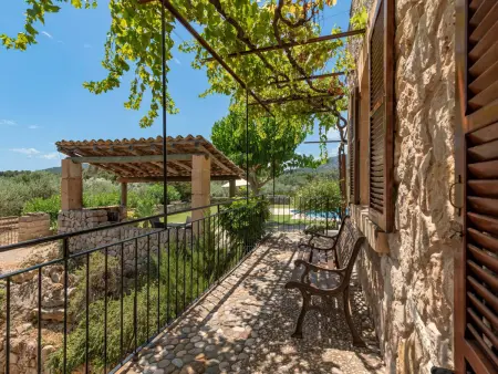 Villa avec piscine privée et vue montagne, Gite 6 personnes à Pollença - Photo 30