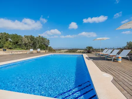 Villa avec piscine privée, climatisation, Villa 6 personnes à Santa Margalida - Photo 2
