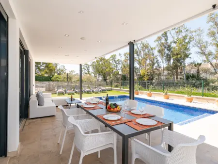 Villa de plage moderne, piscine - 8 pers., Villa 7 personnes à Can Picafort - Photo 5