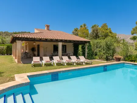 Villa en pierre avec piscine privée - 6 pers., Gite 6 personnes à Pollença - Photo 1