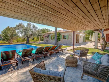 Villa avec piscine - 6 pers., vue montagnes, Gite 6 personnes à Pollença - Photo 4