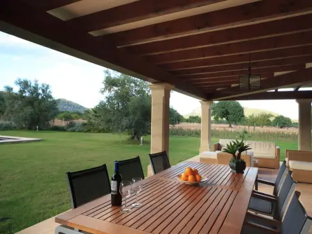 Villa vue montagne et grande piscine, Gite 8 personnes à Sa Pobla - Photo 4