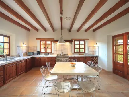 Villa vue montagne et grande piscine, Gite 8 personnes à Sa Pobla - Photo 9