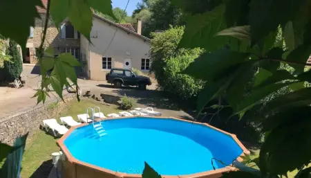 Maison spacieuse avec piscine privée à Saint-Cernin-de-l'Herm - Photo 9