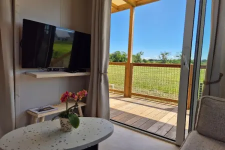 Chalet Saint-Pair-sur-Mer, Chalet avec piscine à 500 m de la plage - Photo 9