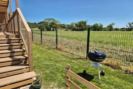 Chalet Saint-Pair-sur-Mer, Chalet avec piscine à 500 m de la plage - Photo 11