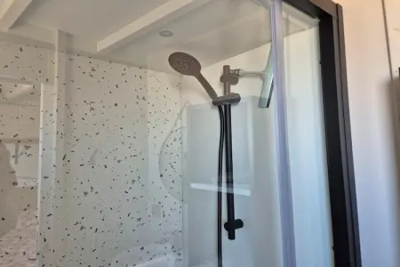 Chalet Saint-Pair-sur-Mer, Chalet avec piscine à 500 m de la plage - Photo 17
