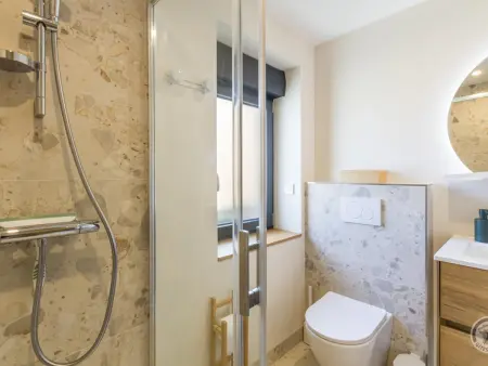 Maison charmante sur 3 niveaux - 2 pers., Gite 2 personnes à Portbail - Photo 12
