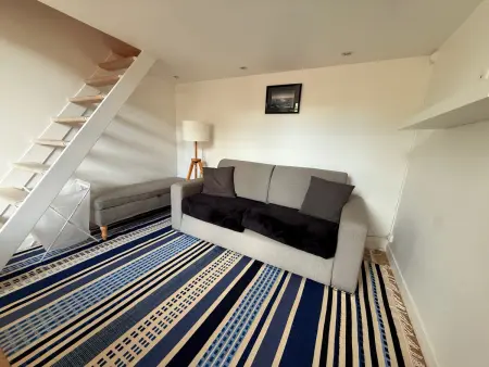 Studio lumineux, vue mer - 4 pers., Appartement 4 personnes à Villers sur Mer - Photo 8