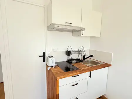 Studio rénové au calme - 2 pers., Appartement 2 personnes à Villers sur Mer - Photo 2