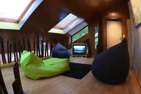 Les Bambous, Maison de vacances avec sauna et jardin près de La Roche - Photo 10