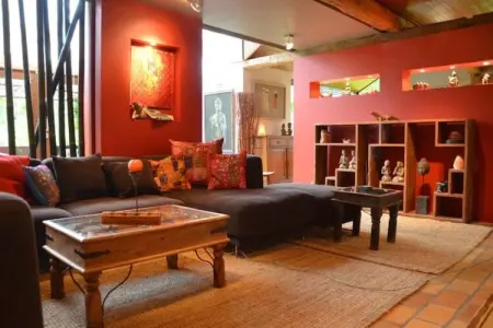 Les Bambous, Maison de vacances avec sauna et jardin près de La Roche - Photo 11