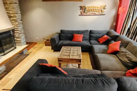 Les Bambous, Maison de vacances avec sauna et jardin près de La Roche - Photo 13