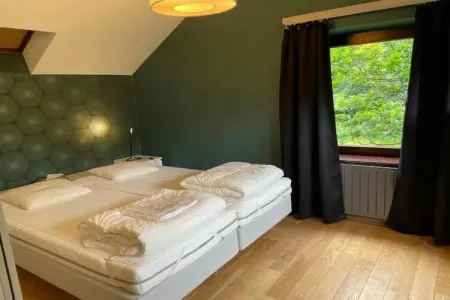 Les Bambous, Maison de vacances avec sauna et jardin près de La Roche - Photo 21