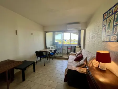 Studio lumineux avec vue sur jardins - 2 pers., Appartement 2 personnes à Le Grau d'Agde - Photo 3