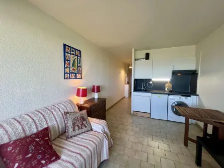 Studio lumineux avec vue sur jardins - 2 pers., Appartement 2 personnes à Le Grau d'Agde - Photo 4