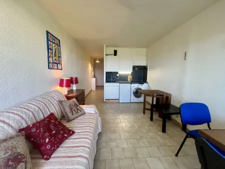 Studio lumineux avec vue sur jardins - 2 pers., Appartement 2 personnes à Le Grau d'Agde - Photo 5