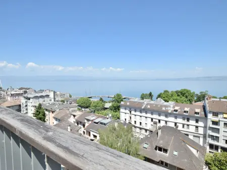 Duplex moderne, vue panoramique - 6 pers., Appartement 6 personnes à Évian les Bains - Photo 1