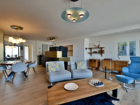 Duplex moderne, vue panoramique - 6 pers., Appartement 6 personnes à Évian les Bains - Photo 11