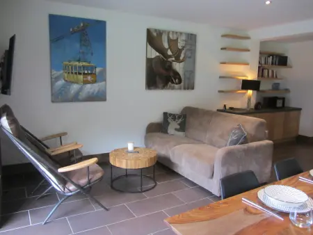 Appartement lumineux, vue panoramique - 6 pers., Appartement 6 personnes à Les Contamines Montjoie - Photo 2