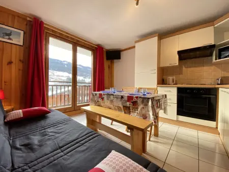 Studio cabine, animaux acceptÃ©s - 4 pers., vue sur pistes - Photo 2
