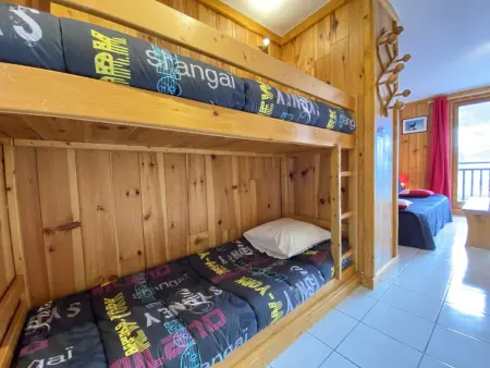 Studio cabine, animaux acceptÃ©s - 4 pers., vue sur pistes - Photo 5