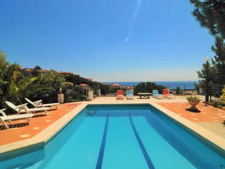 Villa avec piscine et parking - 12 pers., vue mer - Photo 34