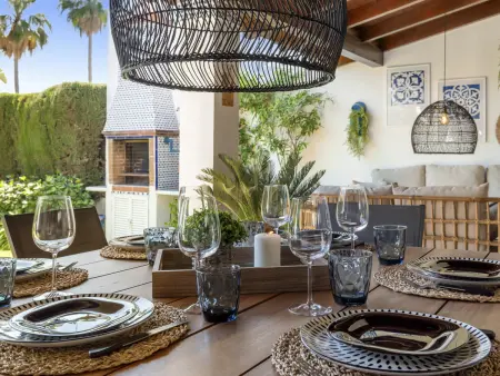 Maison avec piscine et vue mer - 6 pers., Gite 6 personnes à Estepona - Photo 28