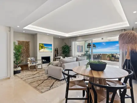 Appartement moderne, vue mer - 6 pers., Appartement 6 personnes à Marbella - Photo 11