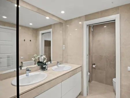 Appartement moderne, vue mer - 6 pers., Appartement 6 personnes à Marbella - Photo 15