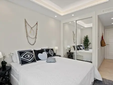 Appartement moderne, vue mer - 6 pers., Appartement 6 personnes à Marbella - Photo 17