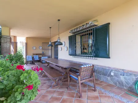 Spacieuse villa vue mer et clim - 16 pers., Villa 16 personnes à Marbella - Photo 12
