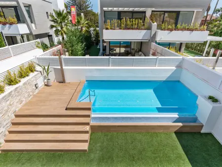 Maison mitoyenne familiale avec piscine - 10 pers. - Photo 23
