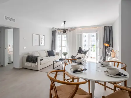 Appartement moderne avec vue piscine - 6 pers., Appartement 6 personnes à Marbella - Photo 1