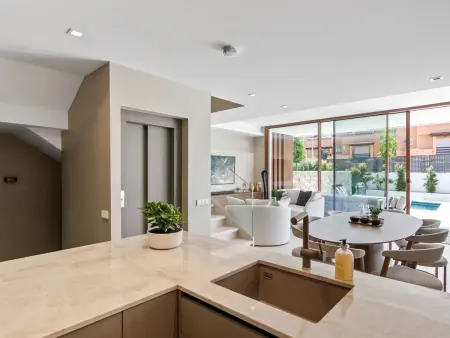 Maison mitoyenne vue montagne - 8 pers., Gite 8 personnes à Marbella - Photo 12