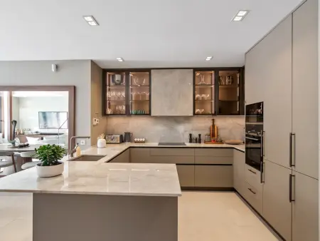 Maison mitoyenne vue montagne - 8 pers., Gite 8 personnes à Marbella - Photo 13