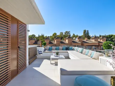 Maison mitoyenne vue montagne - 8 pers., Gite 8 personnes à Marbella - Photo 15