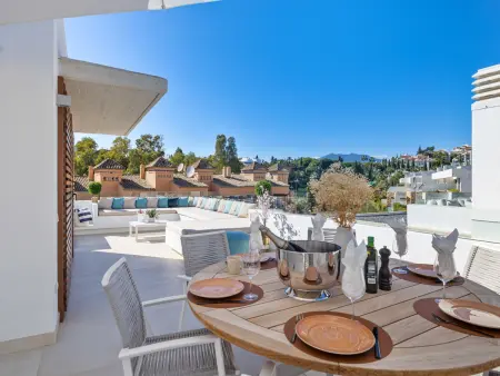 Maison mitoyenne vue montagne - 8 pers., Gite 8 personnes à Marbella - Photo 16