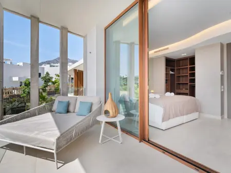 Maison mitoyenne vue montagne - 8 pers., Gite 8 personnes à Marbella - Photo 21
