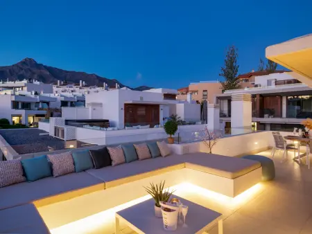 Maison mitoyenne vue montagne - 8 pers., Gite 8 personnes à Marbella - Photo 33