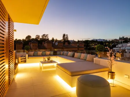 Maison mitoyenne vue montagne - 8 pers., Gite 8 personnes à Marbella - Photo 34