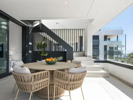Penthouse avec vue panoramique - 6 pers., Appartement 6 personnes à Marbella - Photo 8