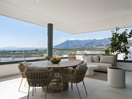 Penthouse avec vue panoramique - 6 pers., Appartement 6 personnes à Marbella - Photo 9