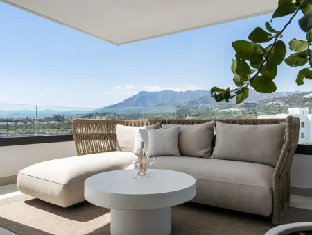 Penthouse avec vue panoramique - 6 pers., Appartement 6 personnes à Marbella - Photo 10