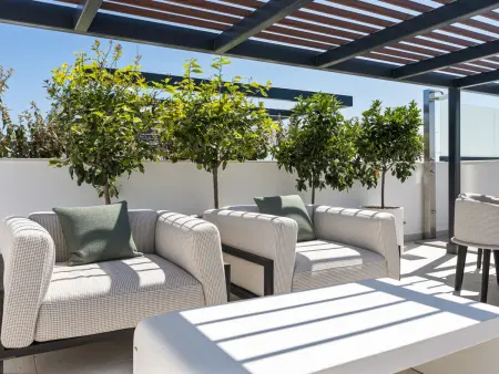 Penthouse avec vue panoramique - 6 pers., Appartement 6 personnes à Marbella - Photo 23