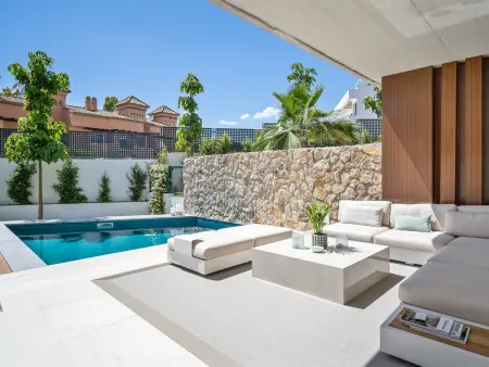 Maison mitoyenne moderne, vue montagne - 8 pers. - Photo 6