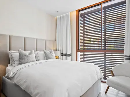Maison mitoyenne moderne, vue montagne - 8 pers. - Photo 21